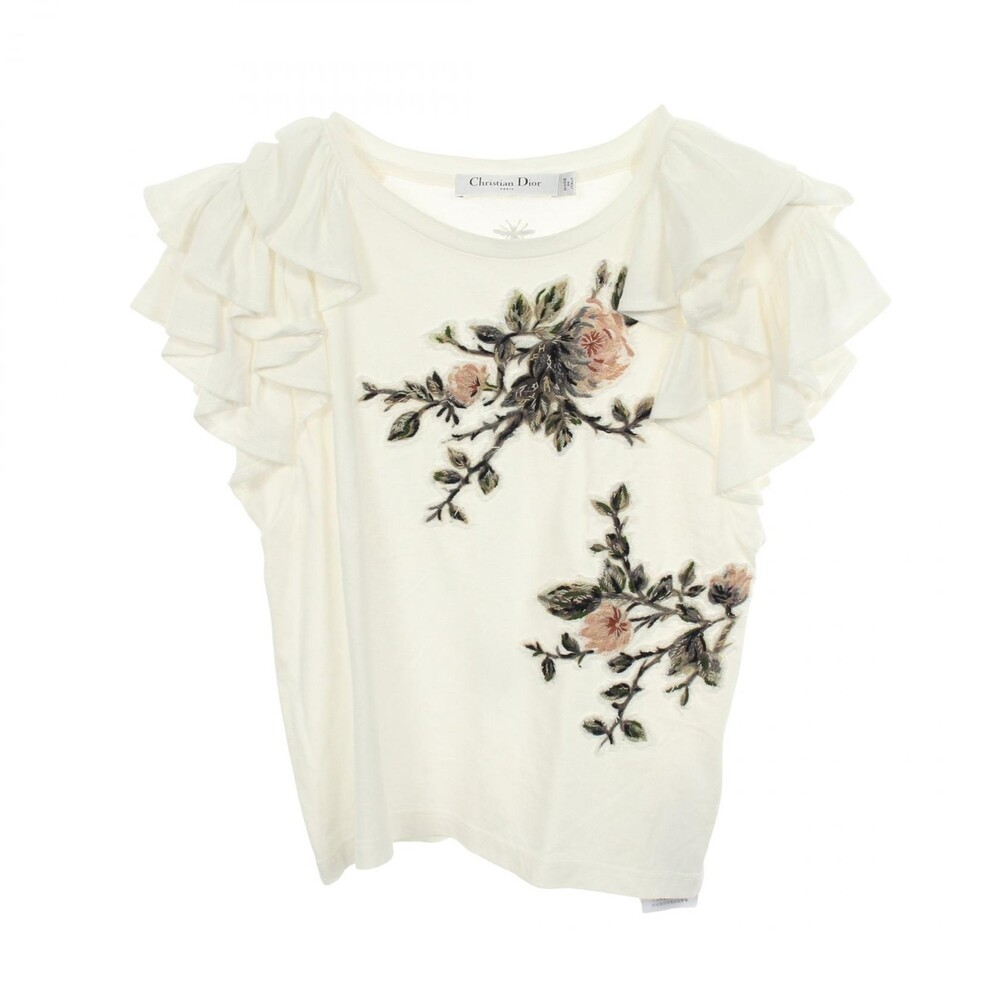 Christian Dior Floral Ruffled Sleeves #366094D60B